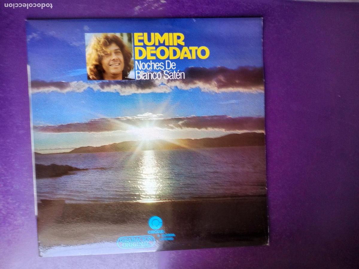Discos de vinilo: EUMIR DEODATO LP CIRCULO 1979 - NOCHES DE BLANCO SAT&Eacute;N - JAZZ EASY LISTENING LOUNGE - SIN USO