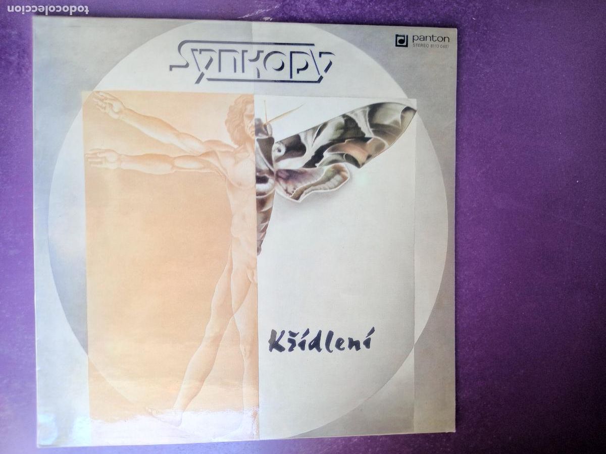 Discos de vinilo: Synkopy + Oldrich Vesely &ndash; Kridleni - LP PANTON CHECOSLOVAQUIA 1986 - ROCK PROGRESIVO 80'S SIN USO -