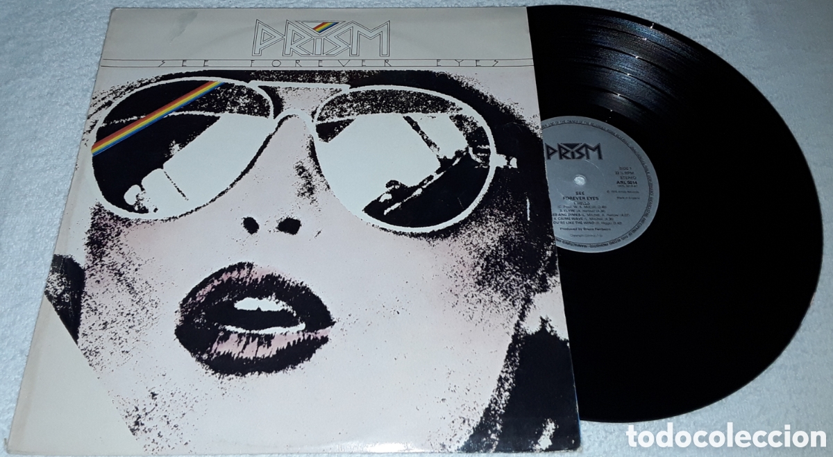 Discos de vinilo: LP - PRISM - SEE FOREVER EYES - 1&deg; EDICI&Oacute;N MADE IN UK 1978