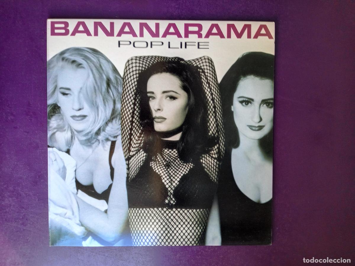 Discos de vinilo: Bananarama &lrm;&ndash; Pop Life - LP LONDON 1991 - ELECTRONICA DISCO POP 90'S - SIN ESTRENAR