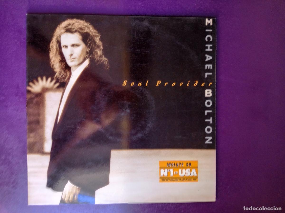 Discos de vinilo: MICHAEL BOLTON &ndash; SOUL PROVIDER - LP CBS 1989 - POP SOUL 80'S - MUY POCO USO