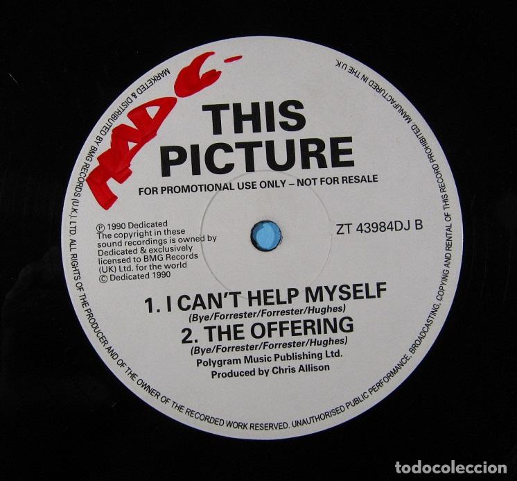 Discos de vinilo: THIS PICTURE - Maxi Single Promo UK 1990 - WITH YOU I CAN NEVER WIN + 3 TEMAS