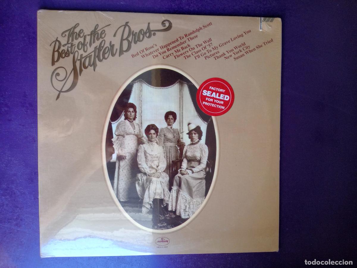 Discos de vinilo: The Best Of The Statler Brothers - LP MERCURY 1975 PRECINTADO - COUNTRY FOLK AMERICANA