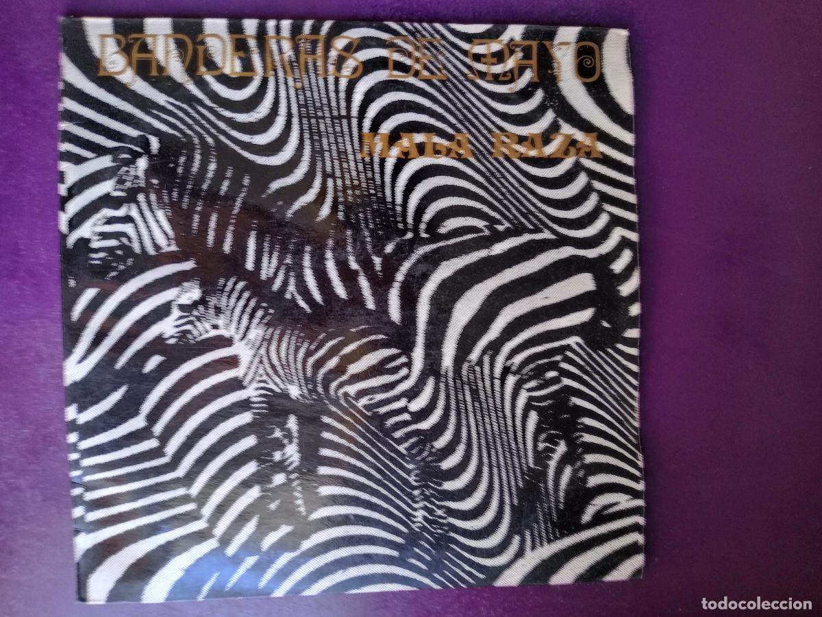 Discos de vinilo: Banderas De Mayo &ndash; Mala Raza - LP 100% BDM 1991 - POP ROCK VALENCIA - SIN USO EN VINILO