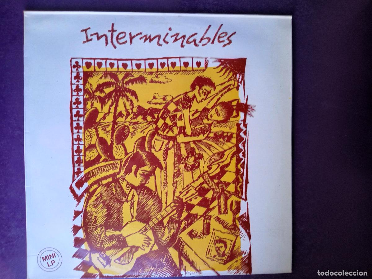 Discos de vinilo: INTERMINABLES -LP ESPECTACULAR 1990 - BOURBON Y MUJERES - ROCKABILLY - ROCK AND ROLL - REBELDES