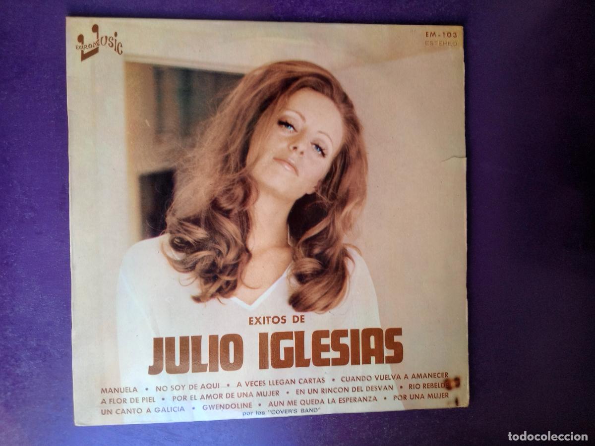 Discos de vinilo: Cover's Band &ndash; Exitos de Julio Iglesias - LP EUROMUSIC 1976 - VERSIONES DE ESTUDIO, MUY POCO USO