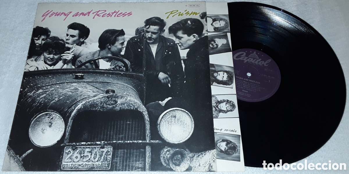 Discos de vinilo: LP - PRISM - YOUNG AND RESTLESS - MADE IN GERMANY