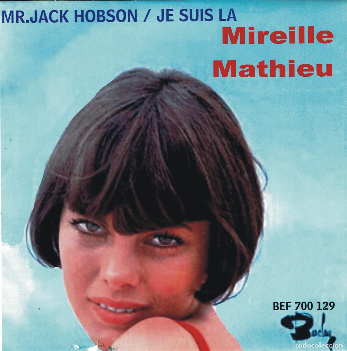 Discos de vinilo: Mireille Mathieu &ndash; Mr Jack Hobson + 3 - 7&rdquo; made in Portugal - 1966 Barclays