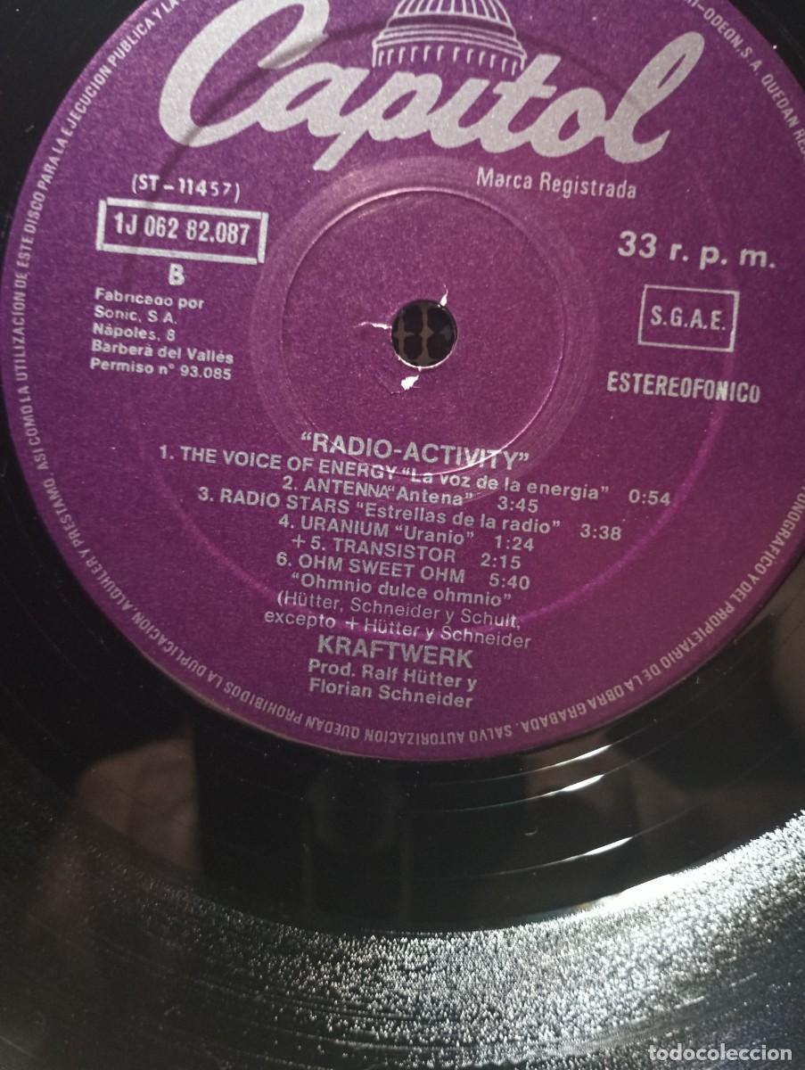 Discos de vinilo: KRAFTWERK - RADIO-ACTIVITY. - Foto 5