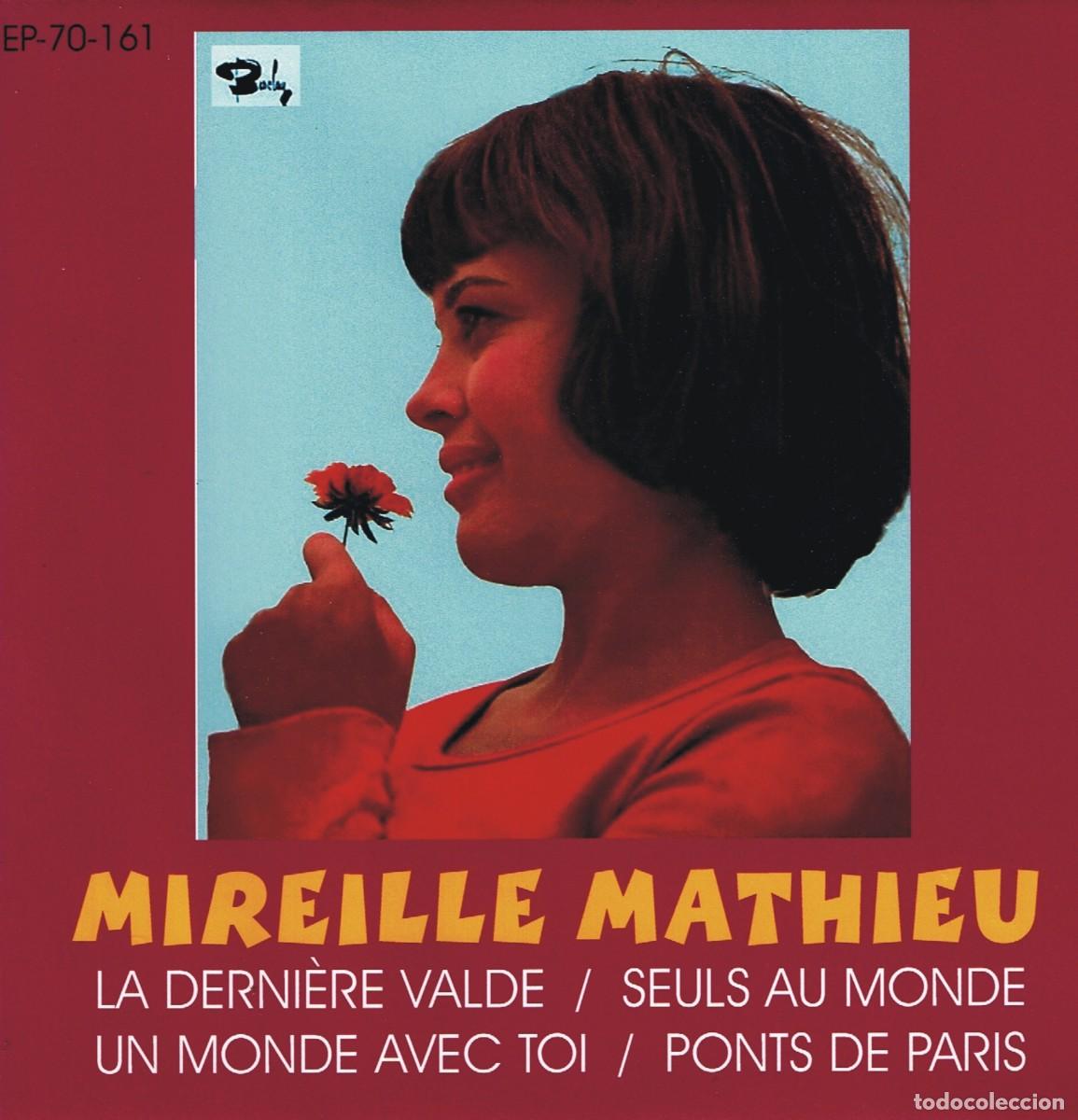 Discos de vinilo: Mireille Mathieu &ndash; La Derni&egrave;re Valse + 3 - 7&rdquo; made in Portugal - 1967 Barclays