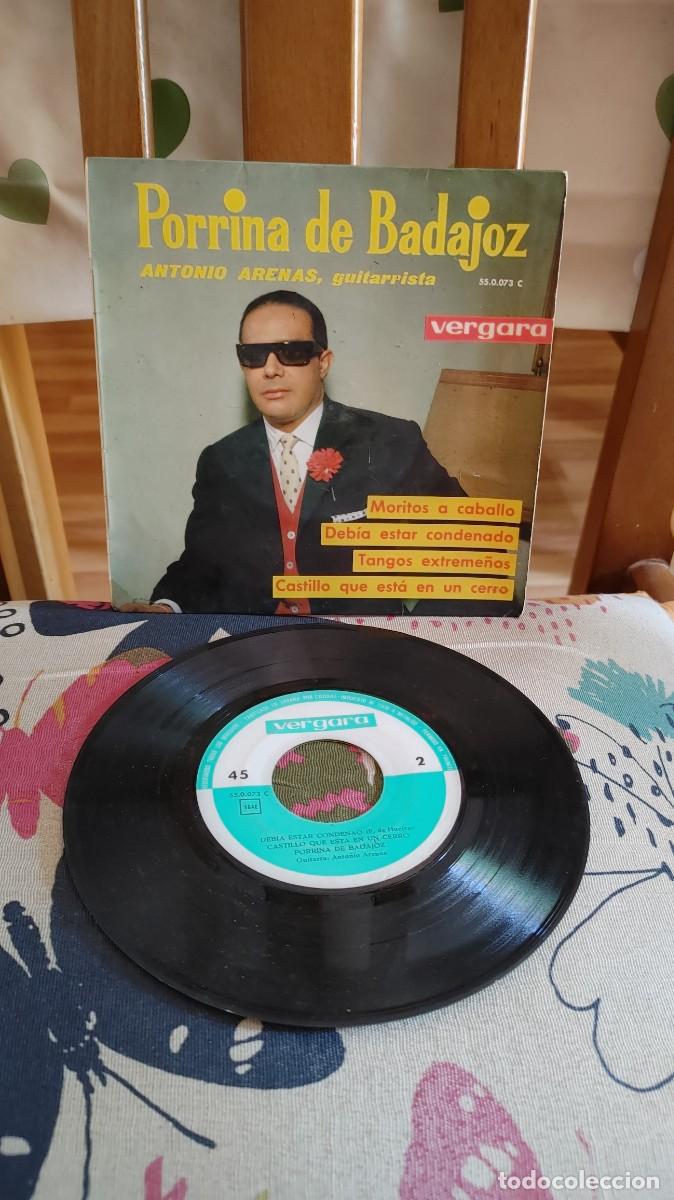 Discos de vinilo: PORRINA DE BADAJOZ-EP MORITOS A CABALLO +3