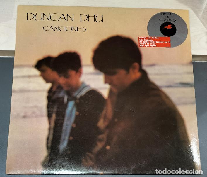 Discos de vinilo: Duncan Dhu - Canciones - LP Grabaciones Accidentales ref. GA-097. Ed. espa&ntilde;ola 1986.