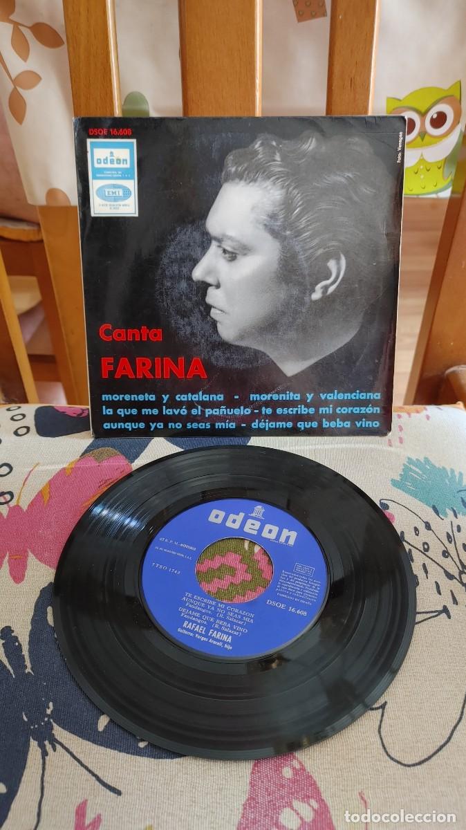 Discos de vinilo: RAFAEL FARINA-EP MORENETA Y CATALANA +3