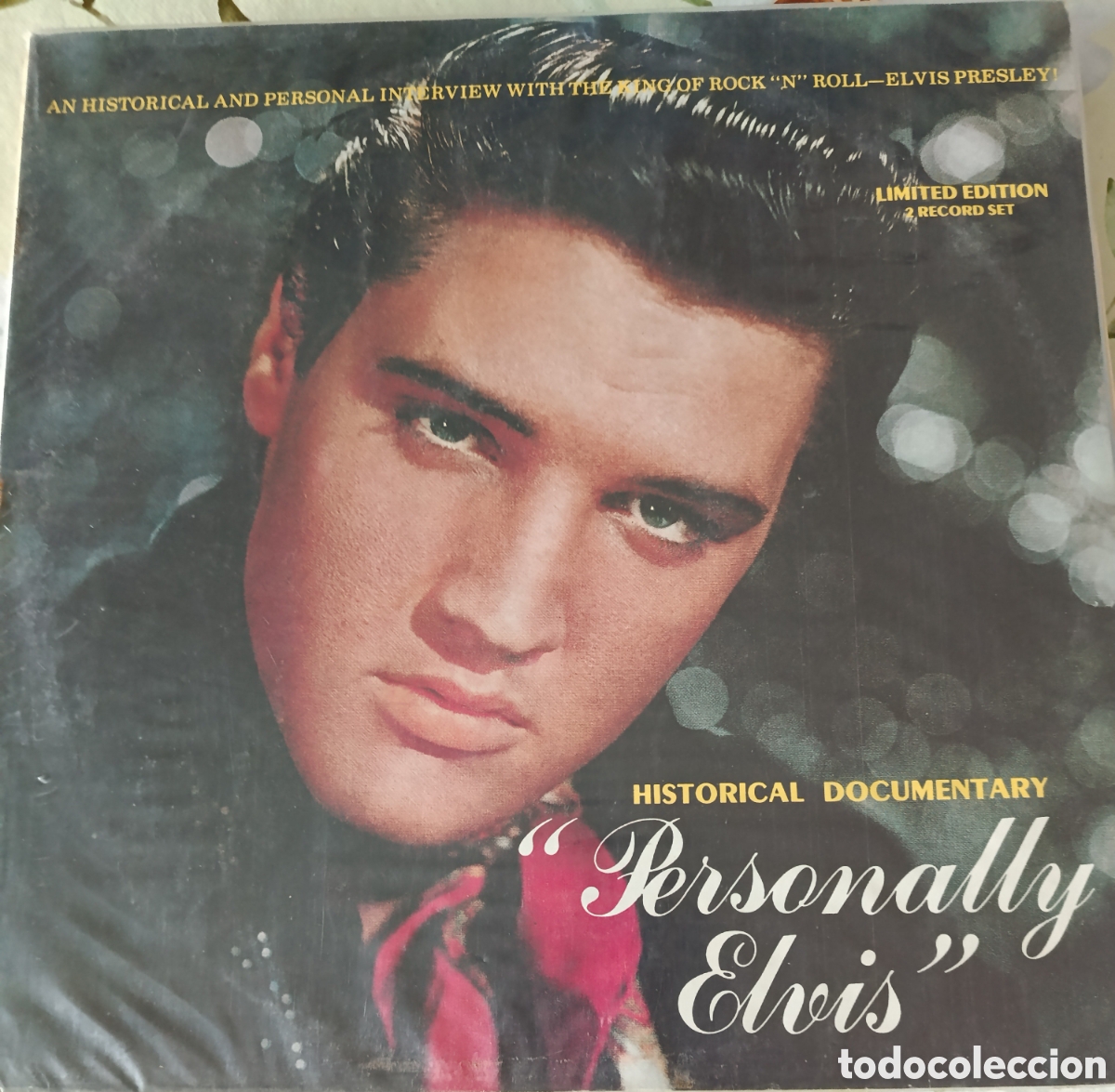 Discos de vinilo: Elvis Presley Lp doble 2 discos sello Astan editado en Alemania a&ntilde;o 1984.