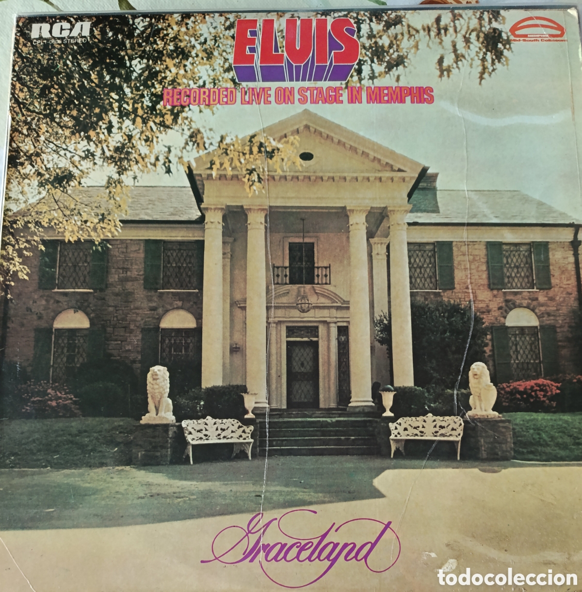 Discos de vinilo: Elvis Presley Lp sello RCA V&iacute;ctor editado en Espa&ntilde;a a&ntilde;o 1974.