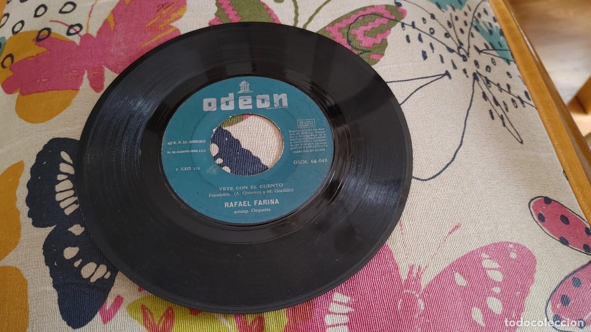 Discos de vinilo: RAFAEL FARINA-SINGLE MI PERRO AMIGO-JUKE BOX - Foto 2