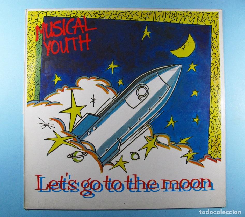 Discos de vinilo: MUSICAL YOUTH - Maxi Single - LETS GO TO THE MOON + 1 TEMA - EXC estado