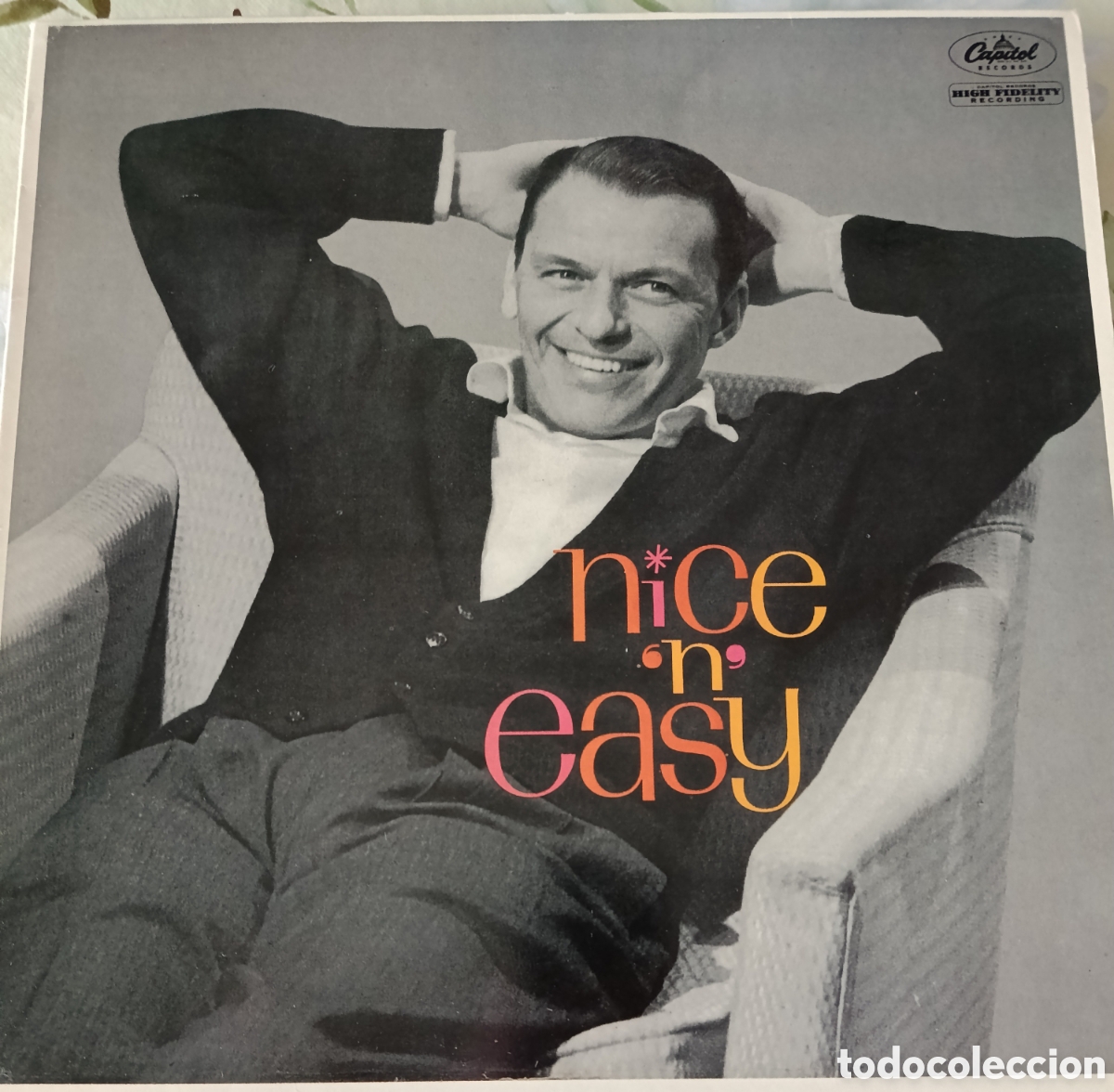 Discos de vinilo: Frank Sinatra Lp sello Capitol editado en Espa&ntilde;a a&ntilde;o 1985.