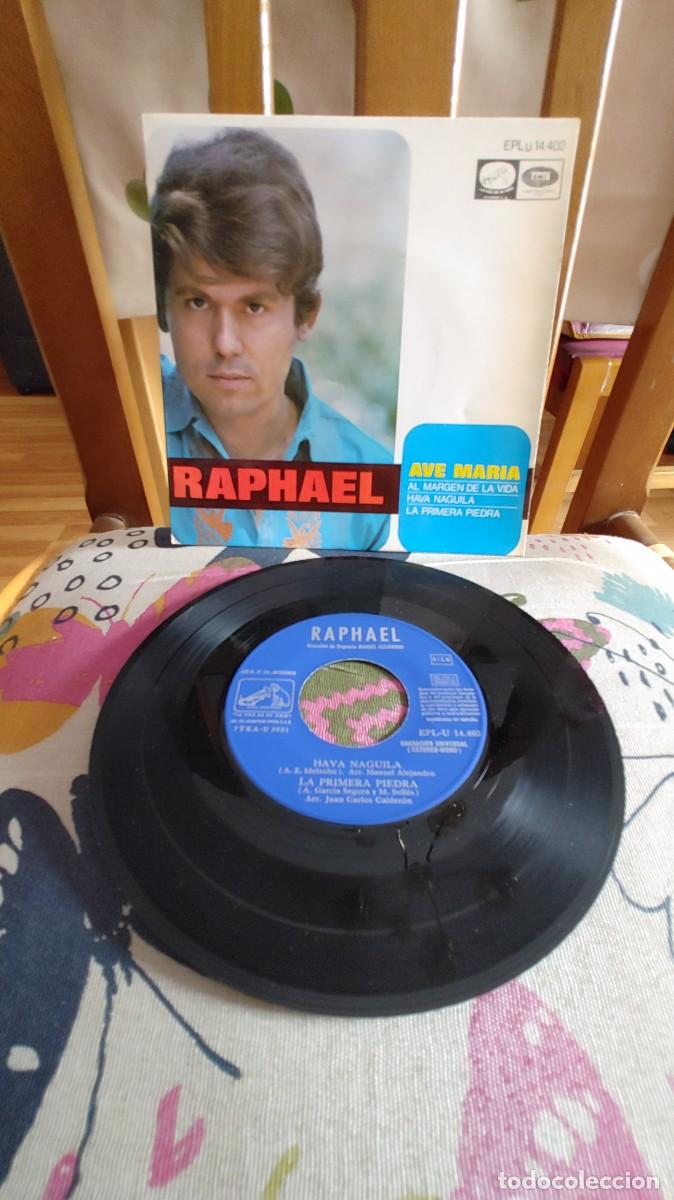 Discos de vinilo: RAPHAEL-EP AVE MARIA +3