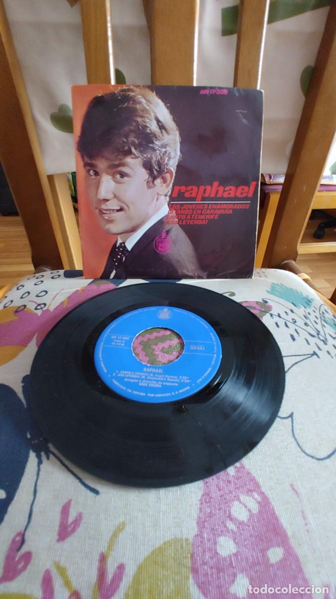 Discos de vinilo: RAPHAEL-EP LOS JOVENES ENAMORADOS +3 - Foto 1