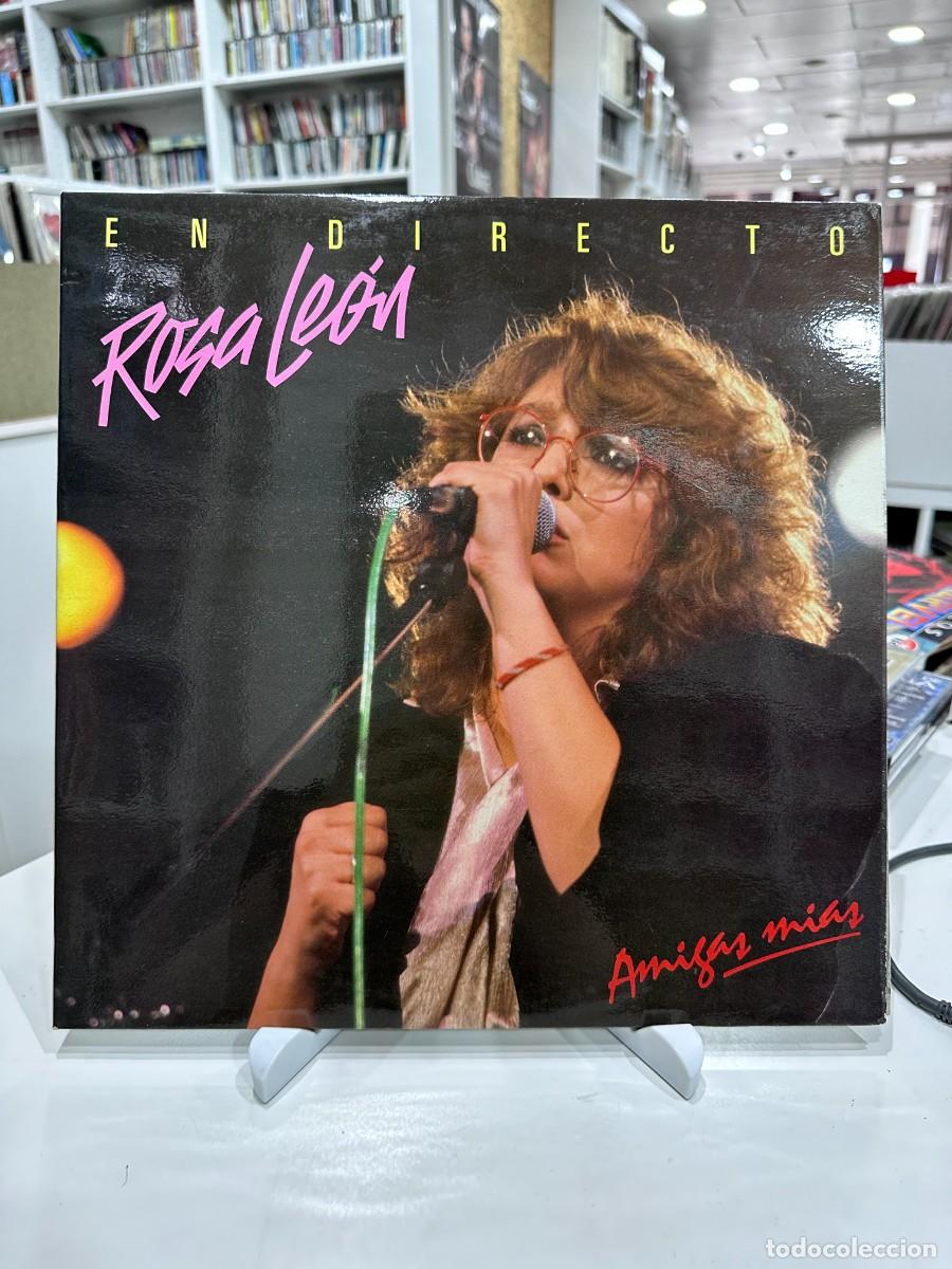 Discos de vinilo: Rosa Le&oacute;n - Amigas Mias (En Directo) (LP)