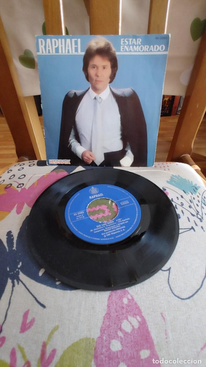 Discos de vinilo: RAPHAEL-SINGLE ESTAR ENAMORADO