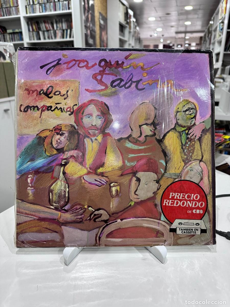 Discos de vinilo: Joaqu&iacute;n Sabina - Malas Compa&ntilde;&iacute;as (LP)