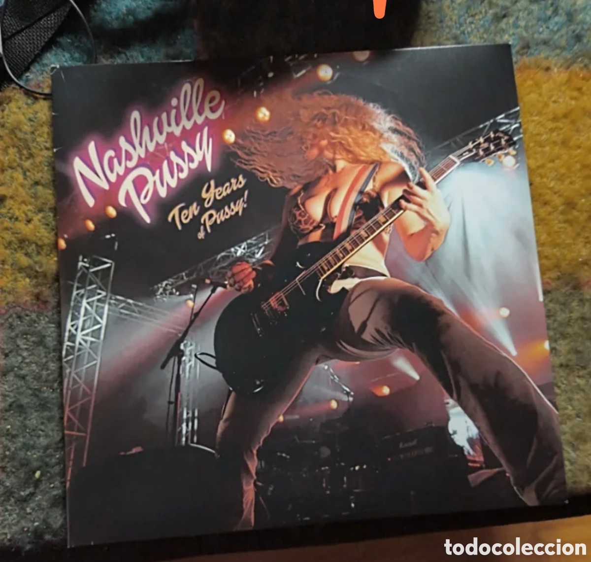 Discos de vinilo: Nashville Pussy 2Lp+CD: Ten Years Of Pussy