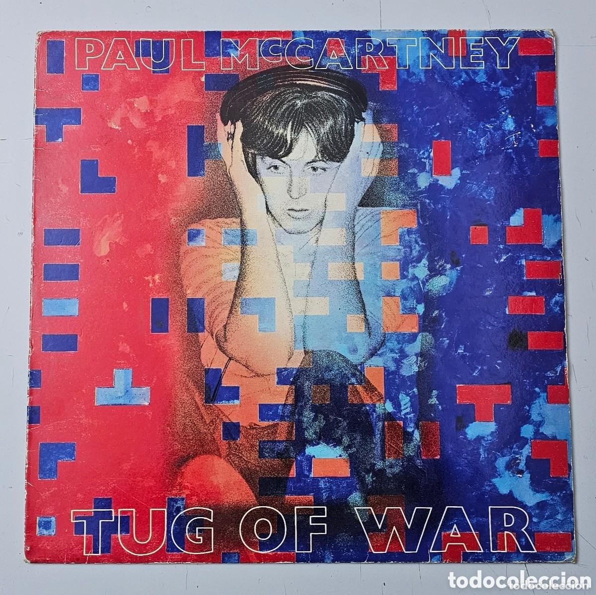 Discos de vinilo: PAUL McCARTNEY ( THE BEATLES ) TUG OF WAR ..LP ORIGINAL DE EMI-ODEON 1982
