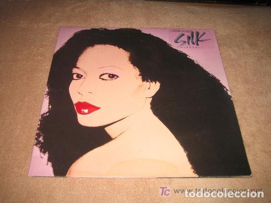 Discos de vinilo: DIANA ROSS - SILK - ELECTRIC ..LP DE CAPITOL GATEFOLD - 1982 ..( MICHAEL JACKON )