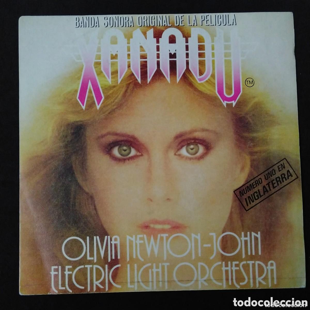 Discos de vinilo: OLIVIA NEWTON JOHN & E.L.O - XANADU ..SINGLE DE 1980 - EPIC- JET RECORDS ..ESPA&Ntilde;OL