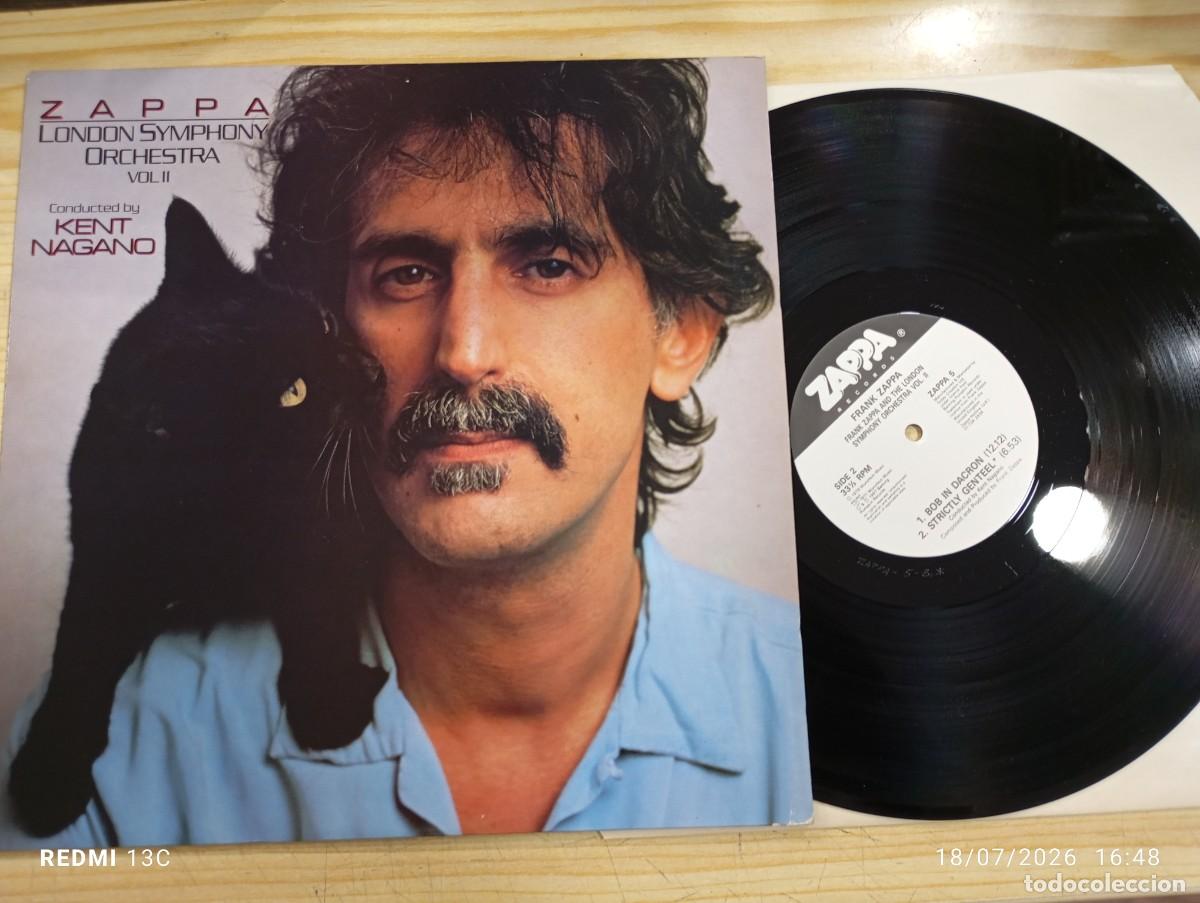 Discos de vinilo: Lp -Zappa / London Symphony Orchestra Vol II Conducted By Kent Nagano - UK 1&ordf; edicion 1987