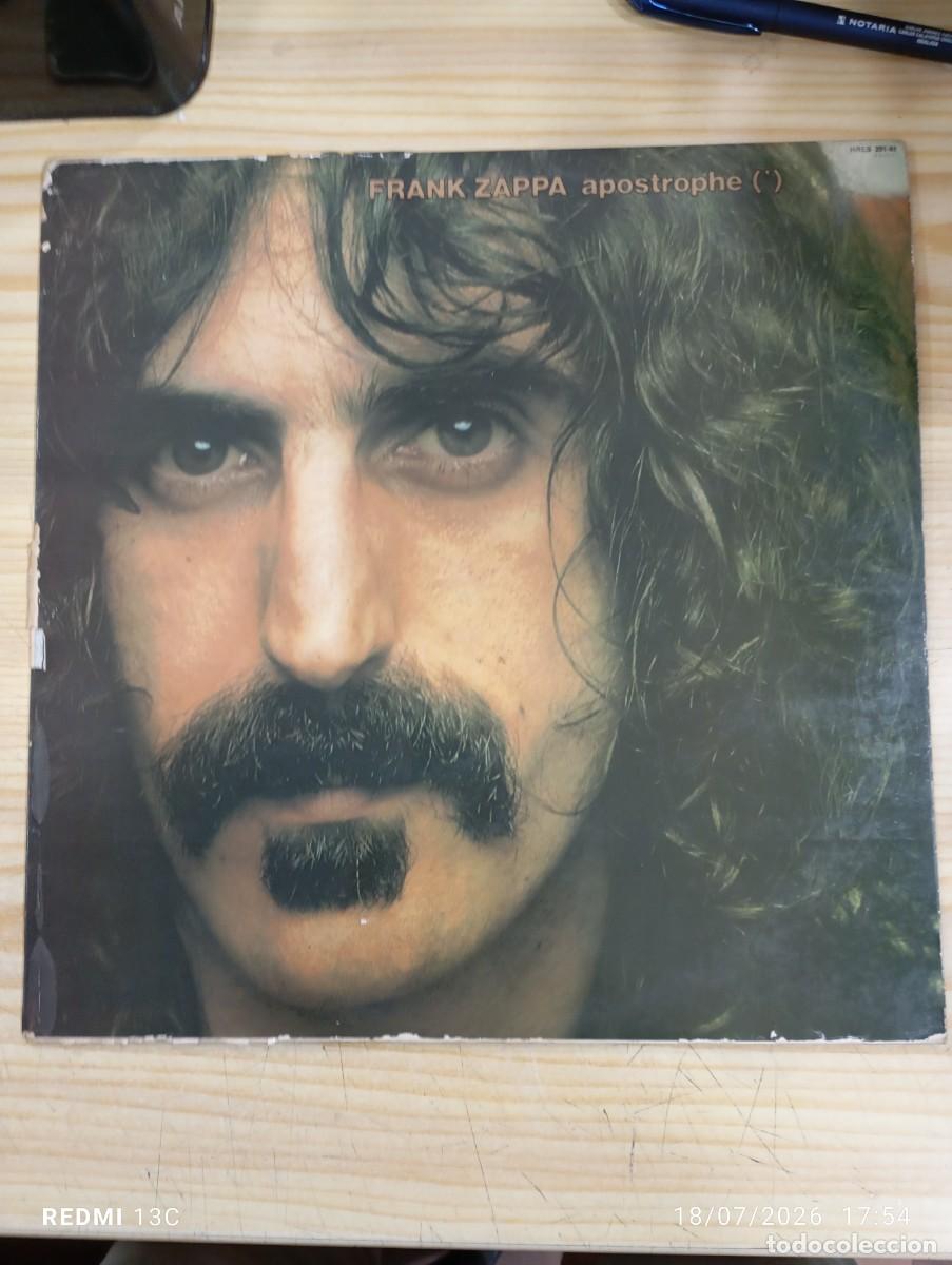 Discos de vinilo: Lp -Frank Zappa &ndash; Apostrophe (') - Edicion Espa&ntilde;ola 1974