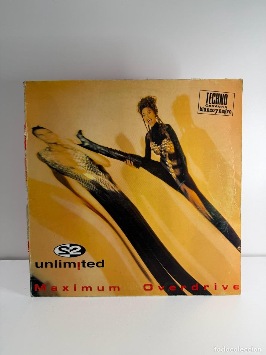 Discos de vinilo: 2 UNLIMITED (MX) MAXIMUM OVERDRIVE (4 TRACKS) - A&Ntilde;O 1993