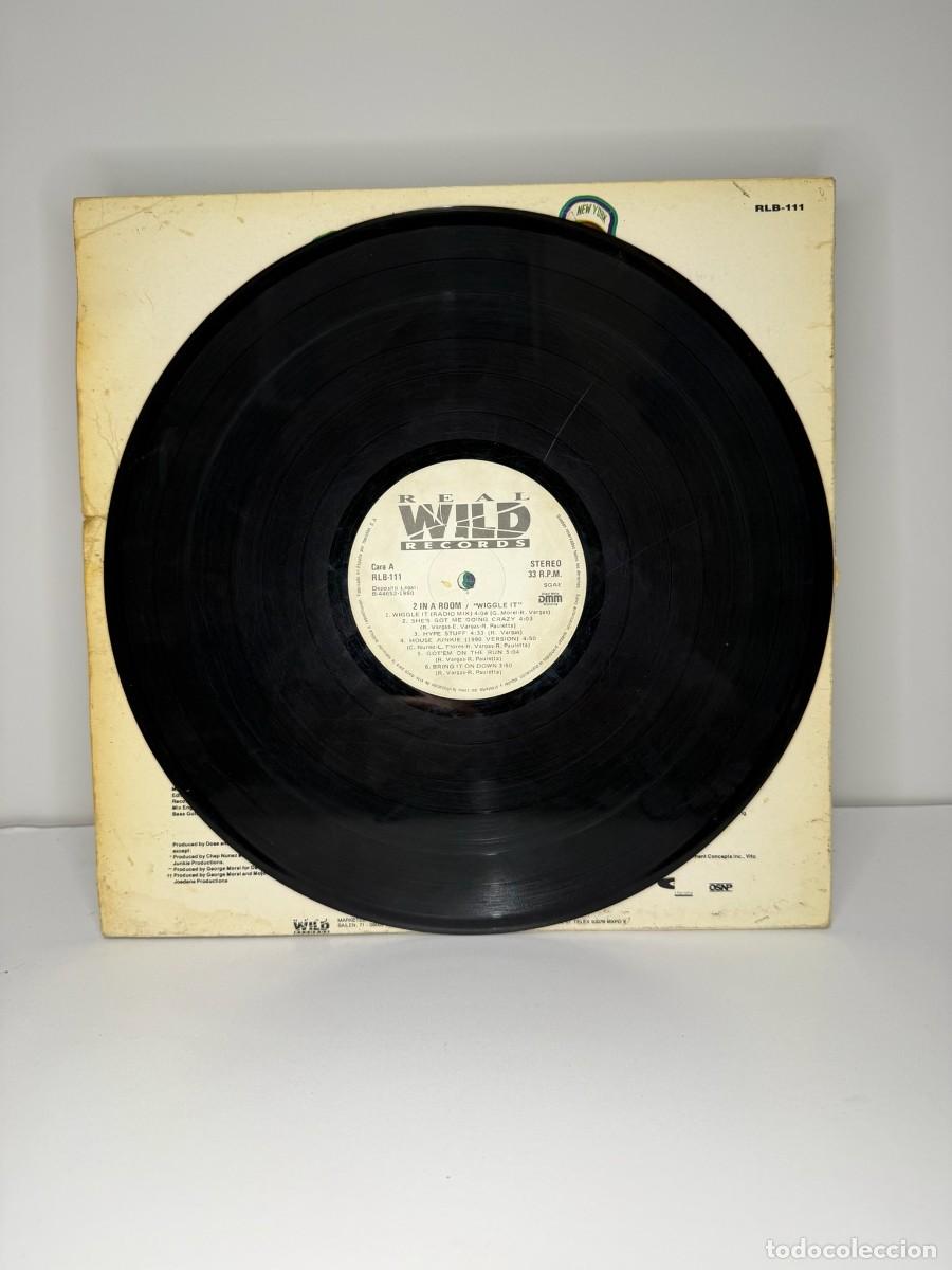 Discos de vinilo: 2 IN A ROOM (LP) WIGGLE IT - A&Ntilde;O 1990 - Foto 3