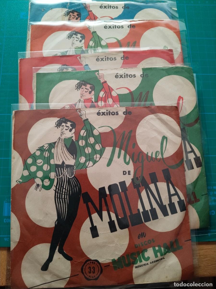 Discos de vinilo: &Eacute;xitos de Miguel de Molina