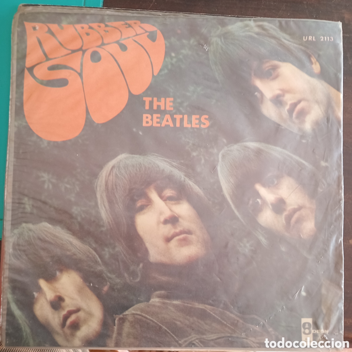 Discos de vinilo: THE BEATLES- RUBBER SOUL- L.P VINILO ORIGEN URUGUAY 1966 ODEON URL 2113 IMPECABLE