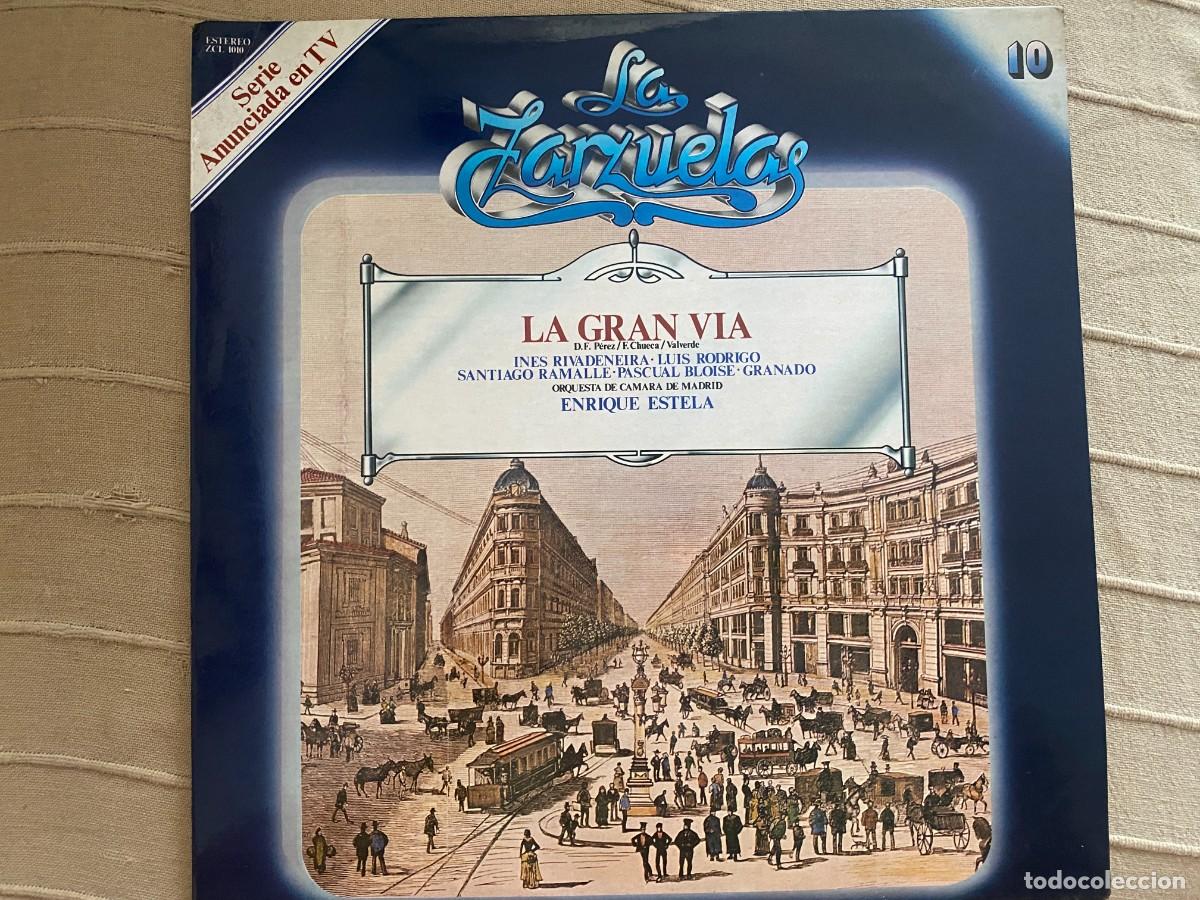 Discos de vinilo: LP LA ZARZUELA - LA GRAN VIA - Foto 1