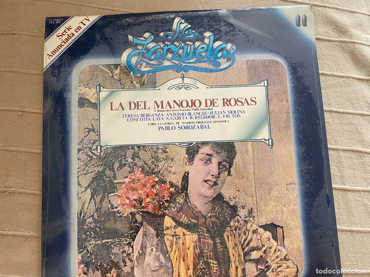 Discos de vinilo: LP LA ZARZUELA - LA DEL MANOLO DE ROSAS