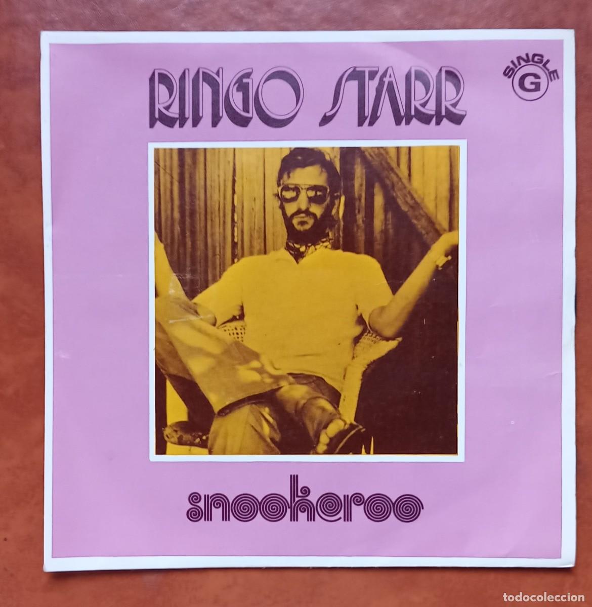 Discos de vinilo: Ringo Starr - Snookeroo / Oo-Wee - 7 inch vinyl (1974)