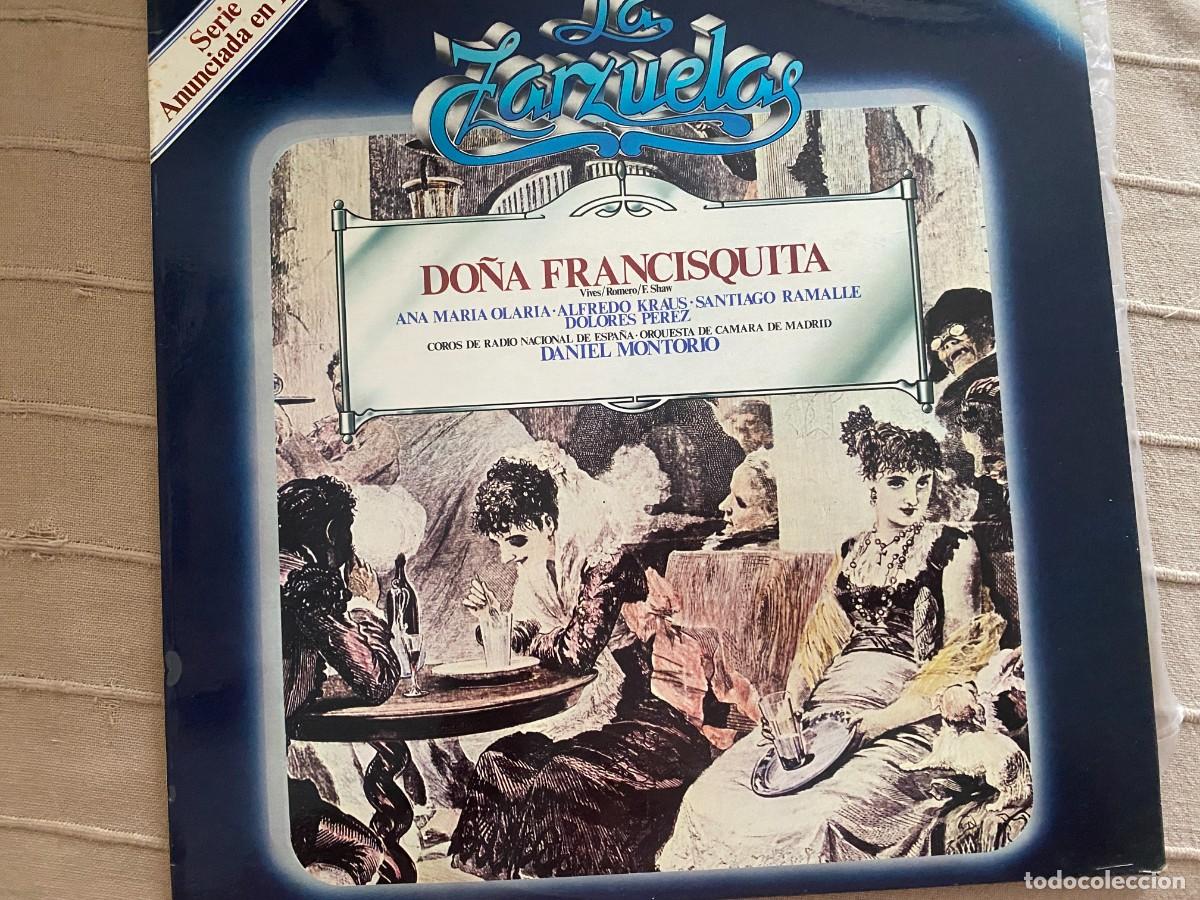 Discos de vinilo: LP LA ZARZUELA - DO&Ntilde;A FRANCISQUITA