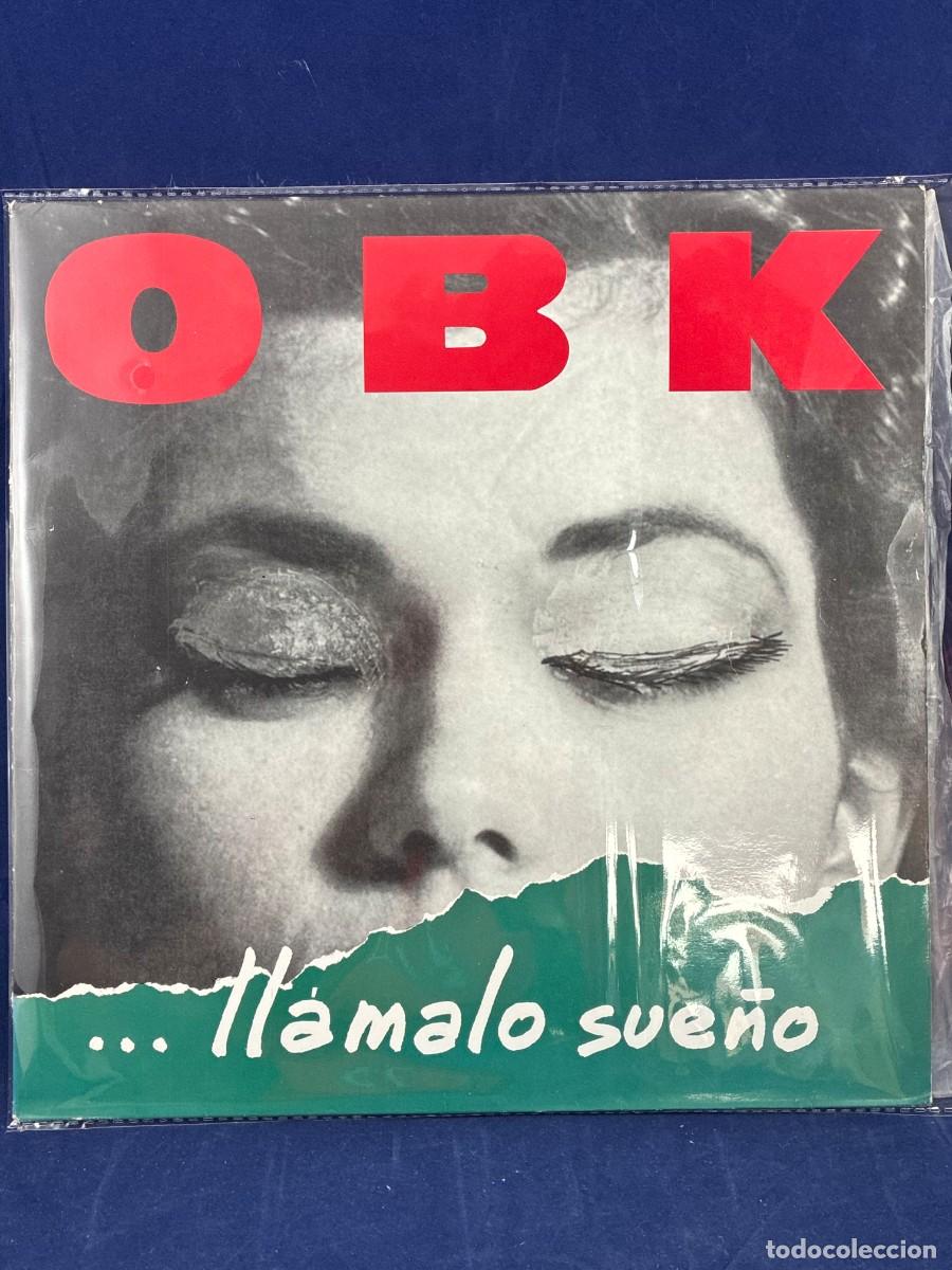 Discos de vinilo: OBK - ...Ll&aacute;malo Sue&ntilde;o - Konga Music 1991 - LP Vinilo Espa&ntilde;a - Muy Buen Estado