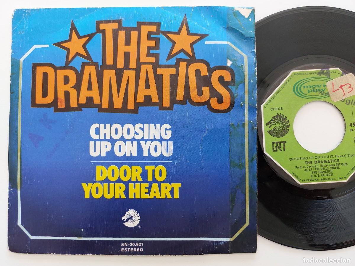 Discos de vinilo: DRAMATICS - 45 Spain * CHOOSING UP ON YOU
