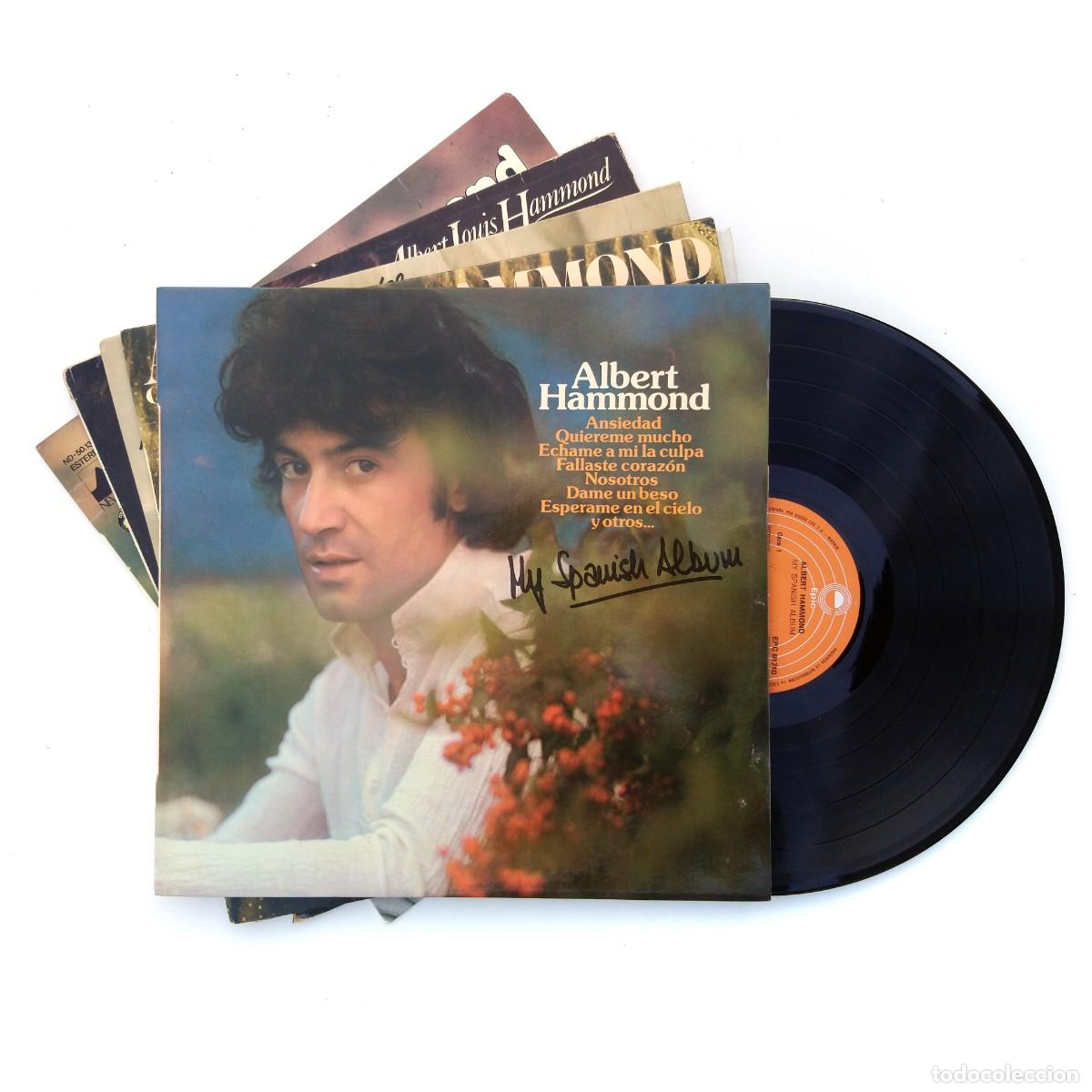 Discos de vinilo: ALBERT HAMMOND Lote 4 LP My Spanish Album Mi Album De Recuerdos Canta Sus Grandes Exitos Louis