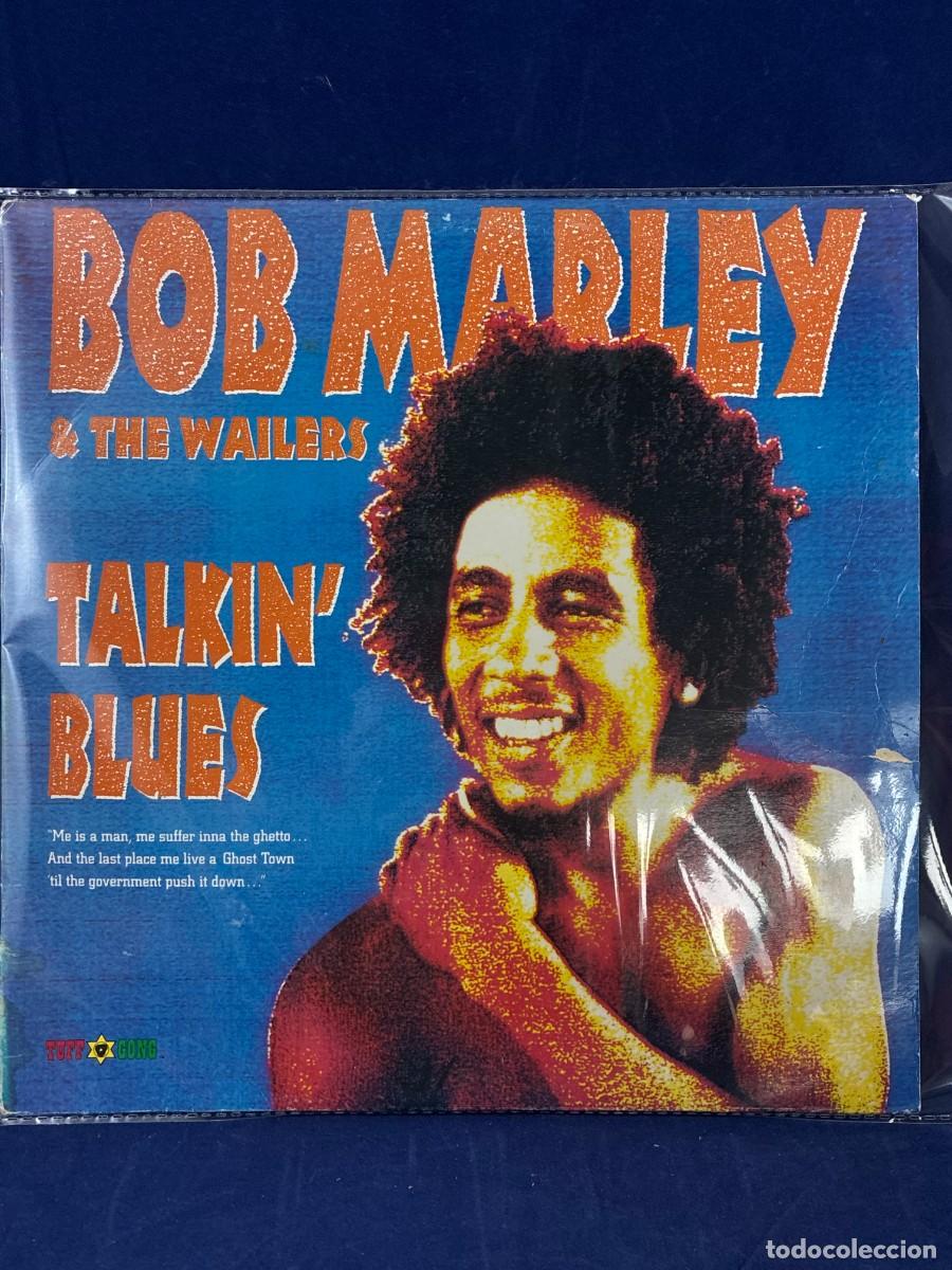 Discos de vinilo: Bob Marley & The Wailers Talkin' Blues LP 1991 Tuff Gong Island Espa&ntilde;a Muy Buen Estado