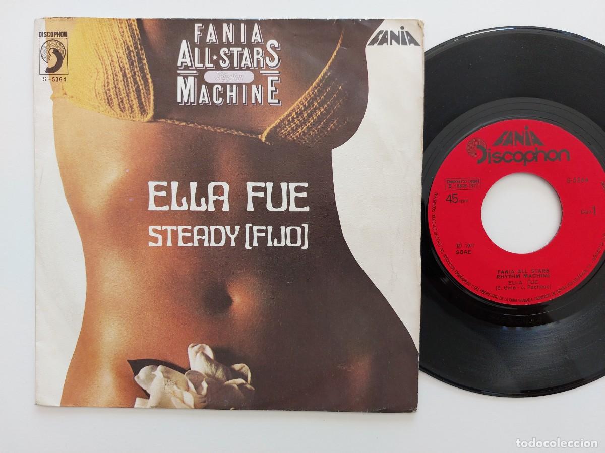Discos de vinilo: FANIA ALL STARS - 45 Spain * MINT * ELLA FUE / STEADY