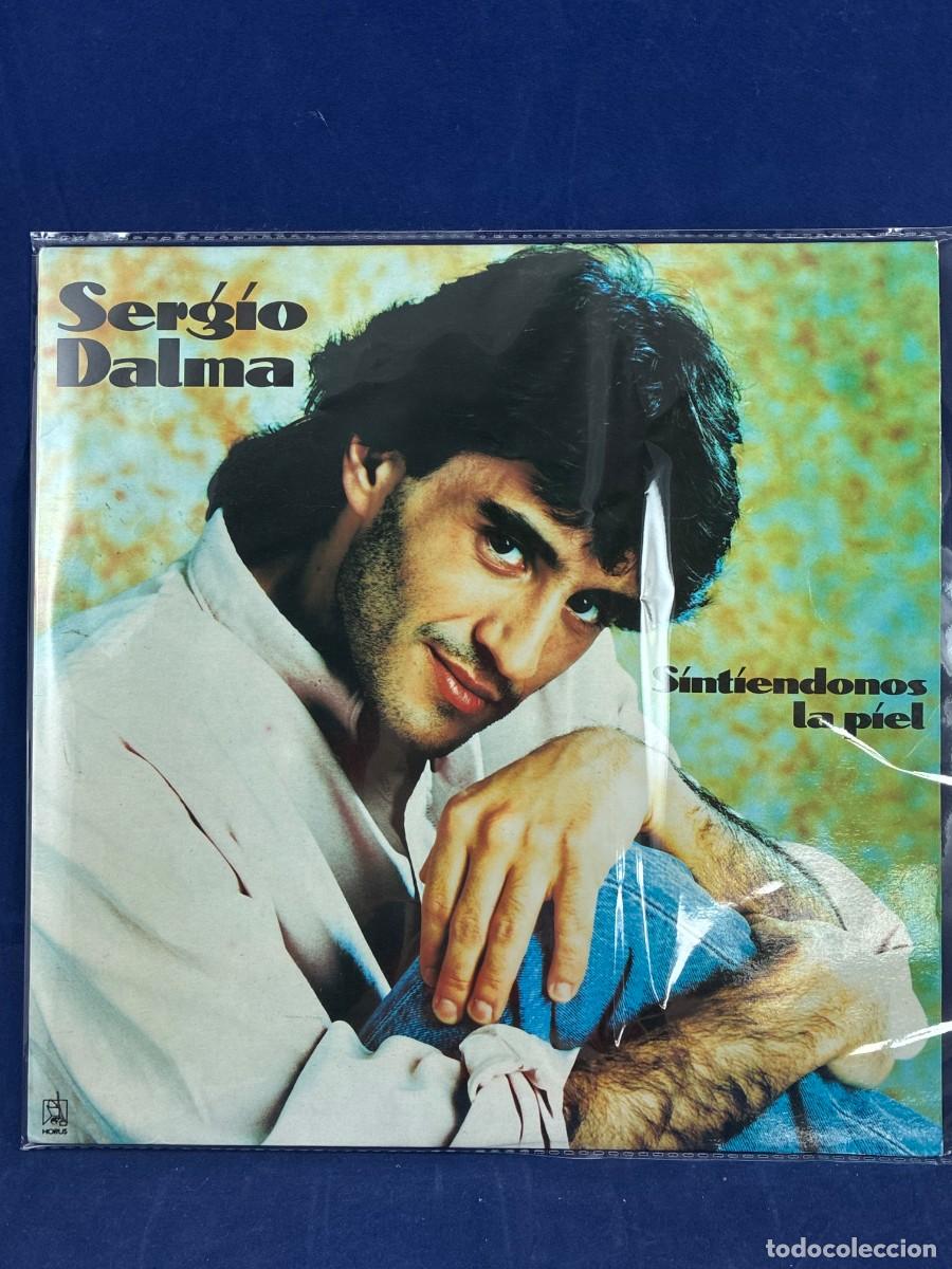 Discos de vinilo: Sinti&eacute;ndonos la piel Sergio Dalma 1991 Horus LP Vinilo Espa&ntilde;a Encarte Muy Buen Estado