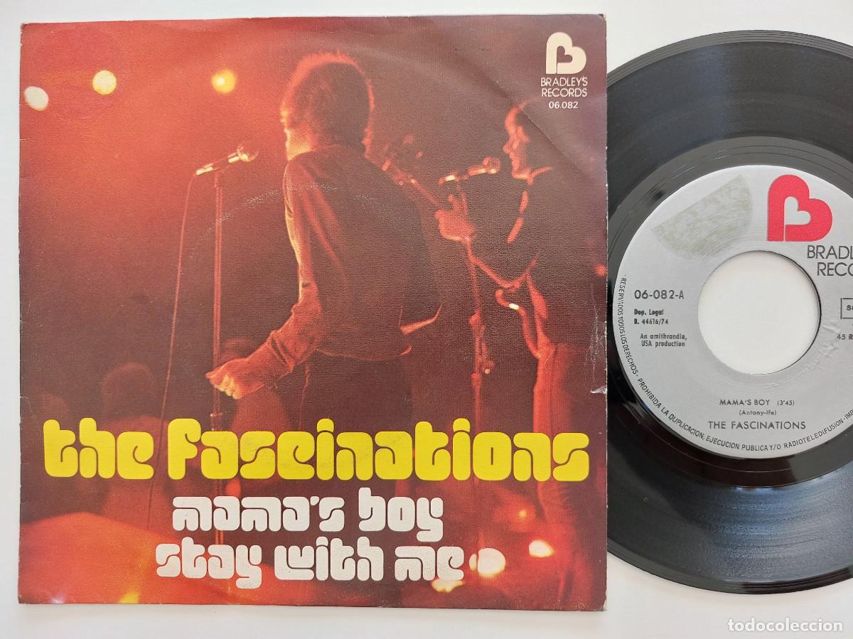 Discos de vinilo: THE FASCINATIONS - 45 Spain * MINT * MAMA'S BOY / STAY WITH ME
