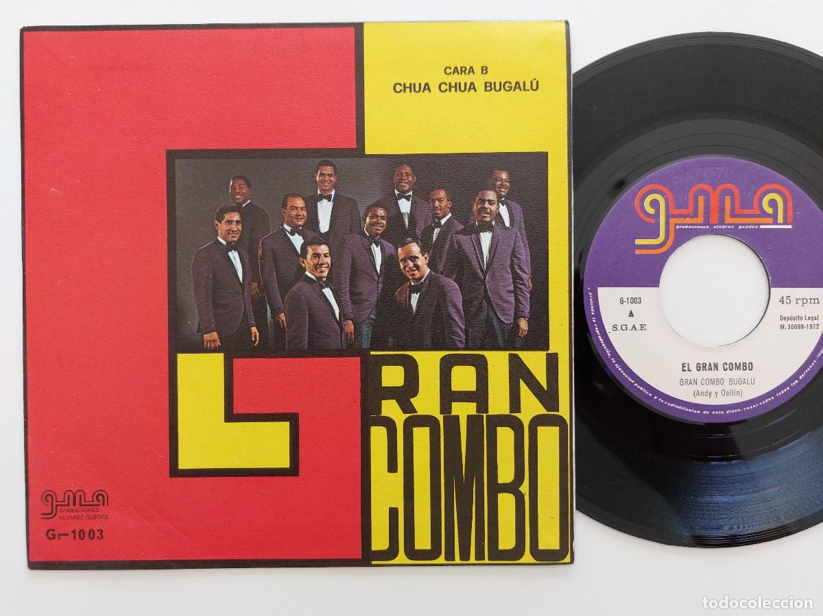 Discos de vinilo: EL GRAN COMBO - 45 Spain * MINT * GRAN COMBO BUGAL&Uacute; / CHUA CHUA BUGAL&Uacute; * LATIN SOUL