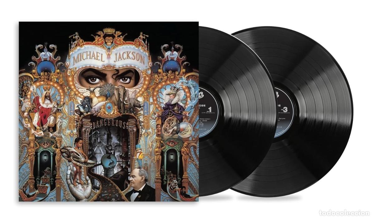 Discos de vinilo: MICHAEL JACKSON - DANGEROUS ..2 LP &acute;S DE SONY MUSIC - CON ENCARTES - LEGACY . NUEVO - PRECINTADO